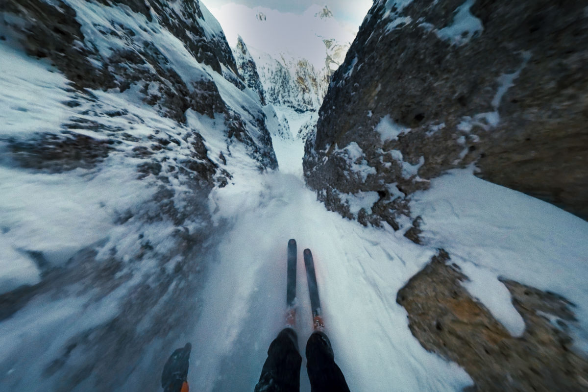 The Red Face Zone - Ironisches Freeride Psycho-Drama in den Dolomiten